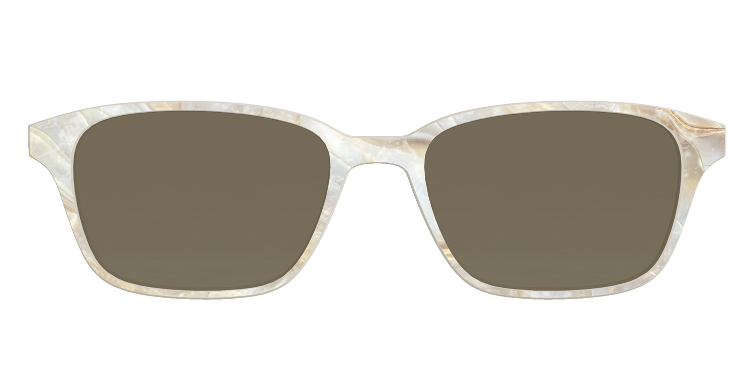 The Polarized Sandbar Pearl Sun Top - Front Top Image - Pair Eyewear