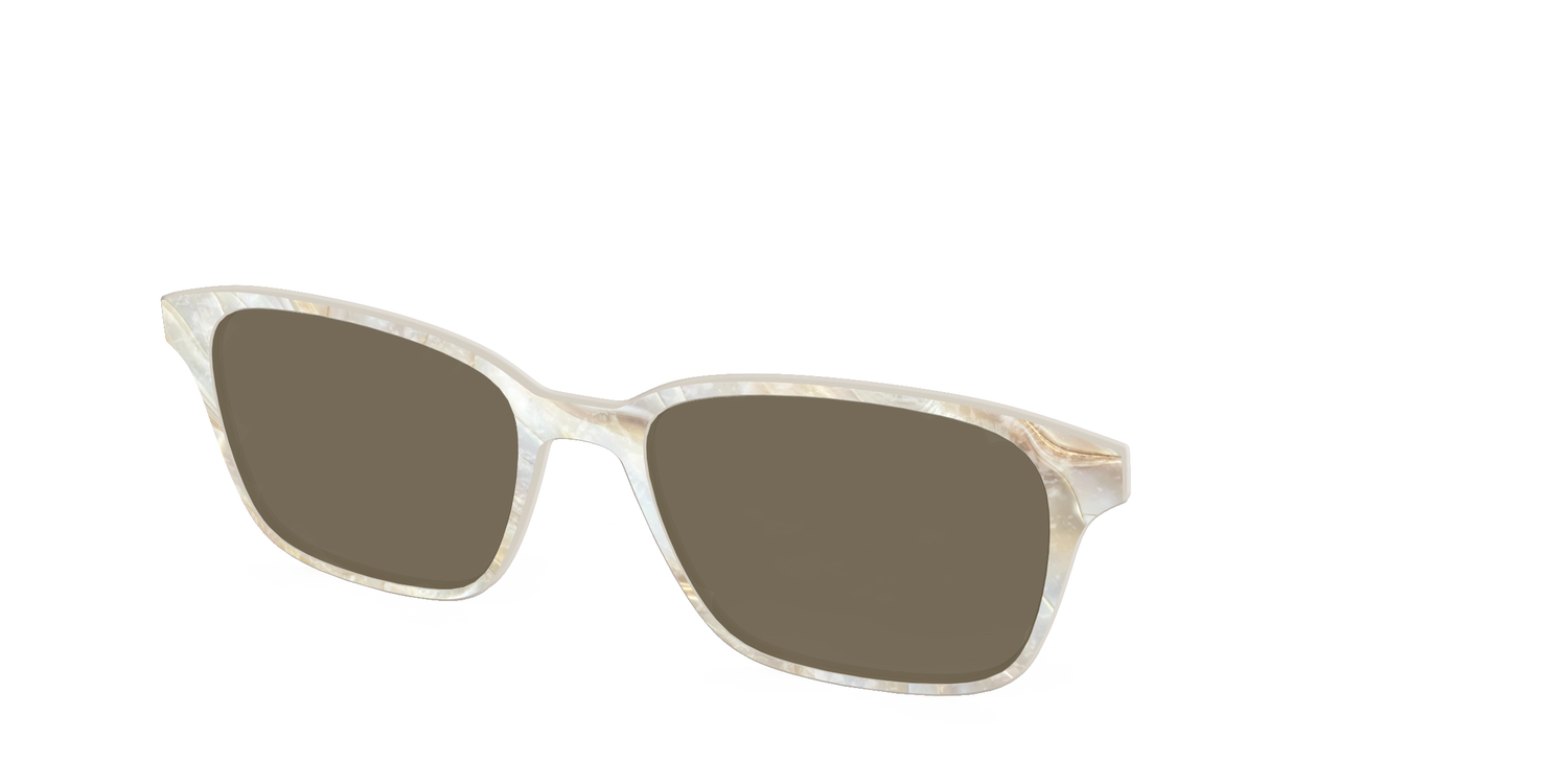 The Polarized Sandbar Pearl Sun Top - Angle Top Image - Pair Eyewear