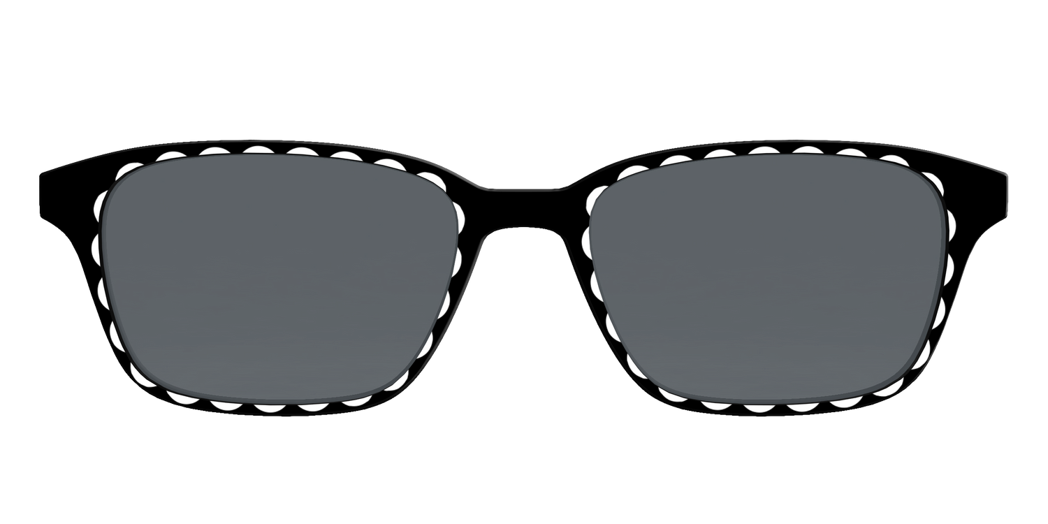 The Polarized Stylish Daisy Sun Top - Front Top Image - Pair Eyewear