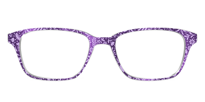 The Purple Shimmer Botanical - Front Top Thumbnail - Pair Eyewear