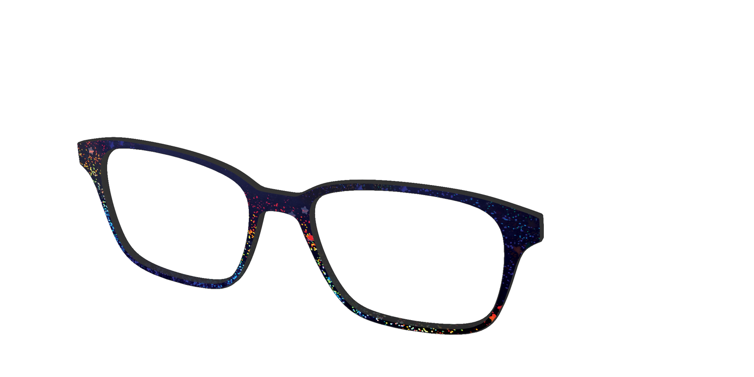 The Rainbow Disco - Angle Top Image - Pair Eyewear