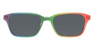 The Polarized Rainbow Gradient Sun Top - Front Top Thumbnail - Pair Eyewear