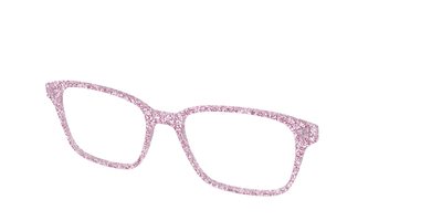 The Rose Gold Sparkle - Angle Top Thumbnail - Pair Eyewear