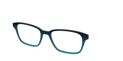 The Royal Blue to Seafoam Gradient - Angle Top Thumbnail - Pair Eyewear