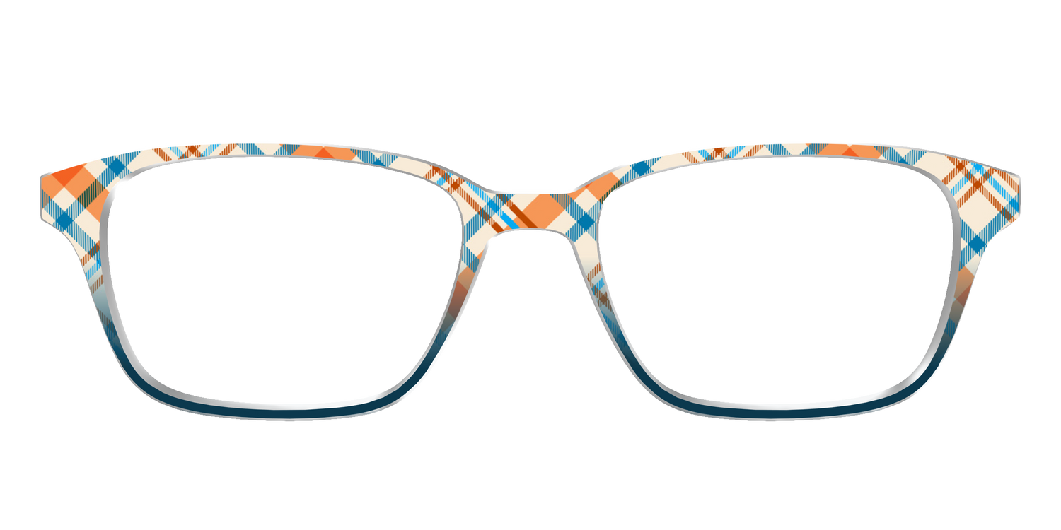 The Sailing Plaid - Front Top Image - Pair Eyewear
