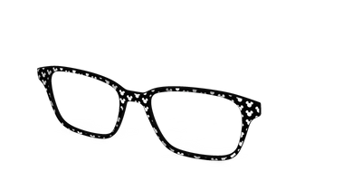 The Silver Foil Mickey - Angle Top Thumbnail - Pair Eyewear