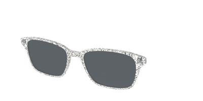 The Polarized Silver Sparkle Sun Top - Angle Top Thumbnail - Pair Eyewear