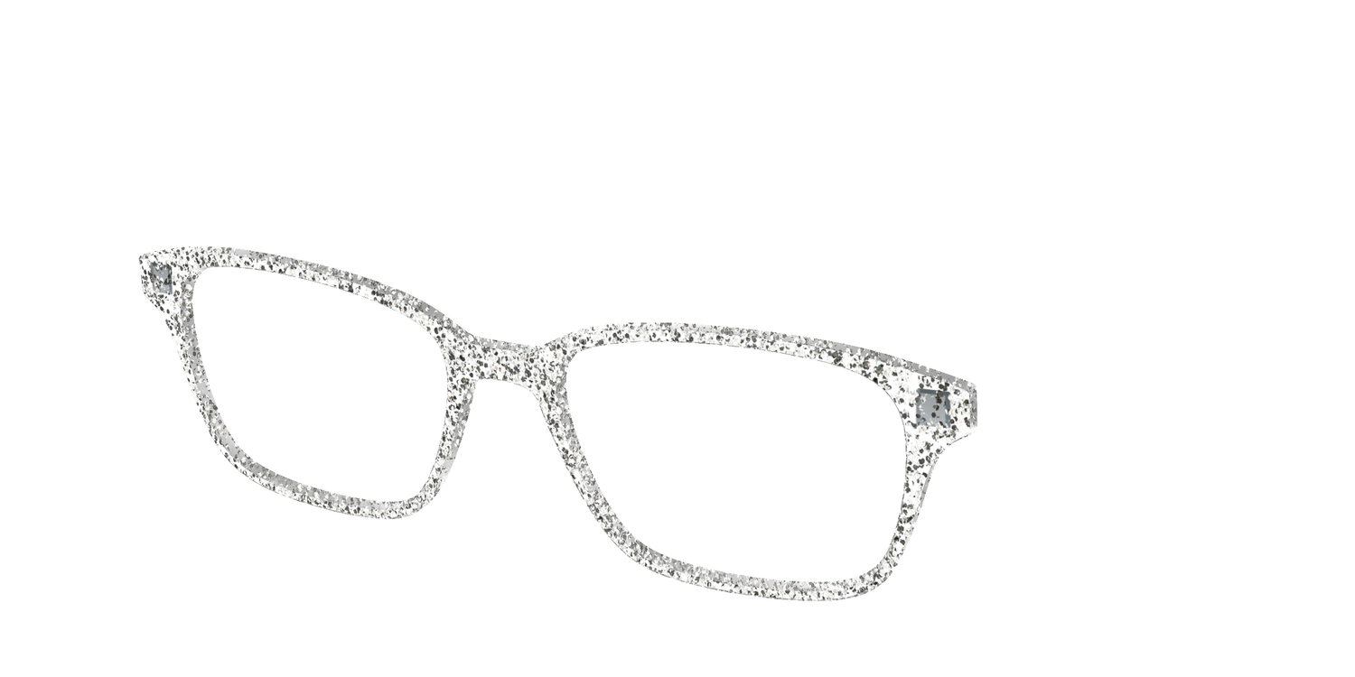The Silver Sparkle - Angle Top Image - Pair Eyewear