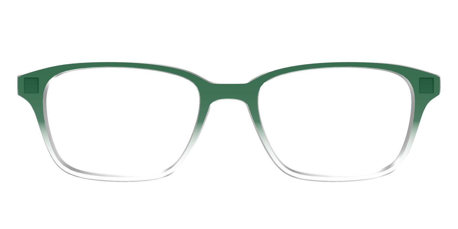 The Spruce Gradient Crystal - Front Top Image - Pair Eyewear