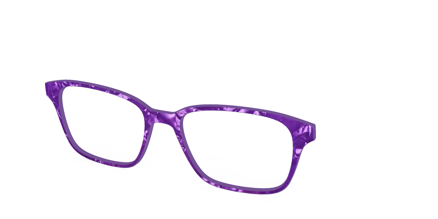 The Sugilite Pearl Marble - Angle Top Image - Pair Eyewear