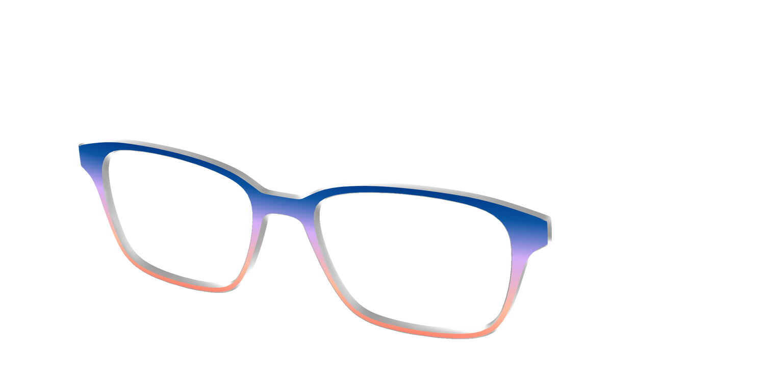 The Sundown Gradient - Angle Top Image - Pair Eyewear