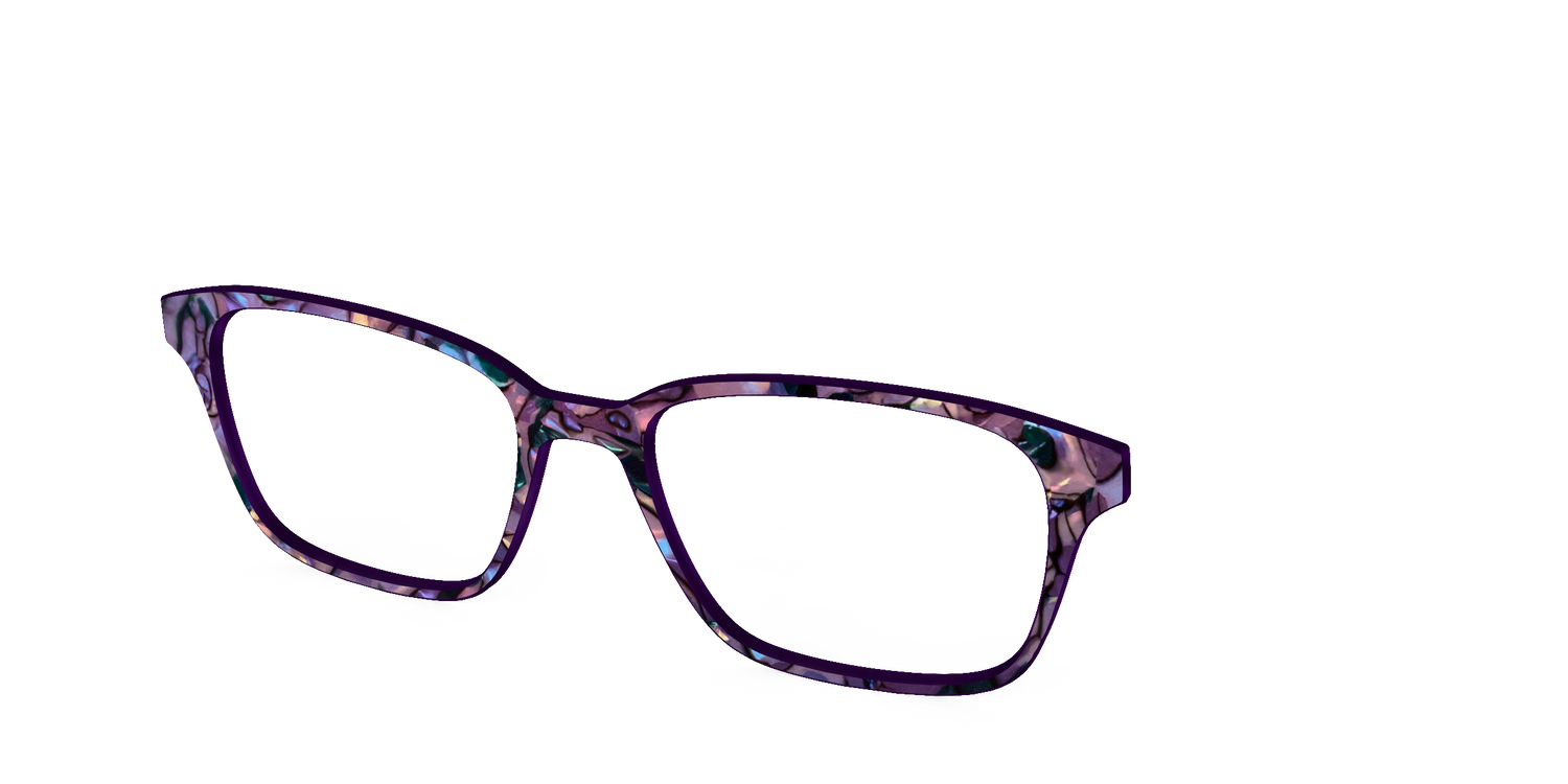 The Thistle Pearl Shell - Angle Top Image - Pair Eyewear