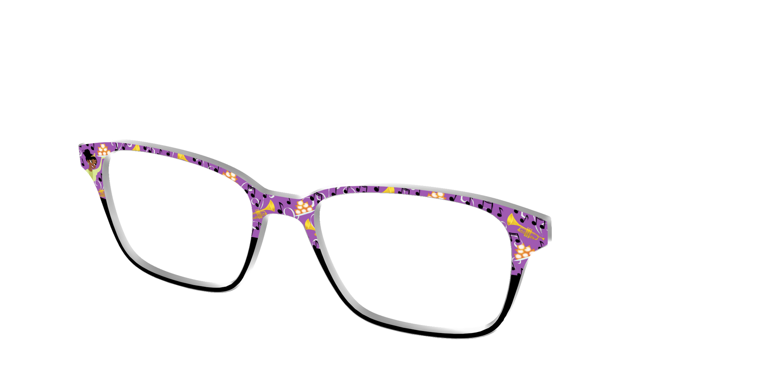 Tiana's Tunes - Angle Top Image - Pair Eyewear
