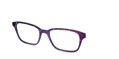 The Twilight Sky with Holographic Glitter - Angle Top Thumbnail - Pair Eyewear