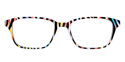 The Vivid Zebra Stripes - Front Top Thumbnail - Pair Eyewear