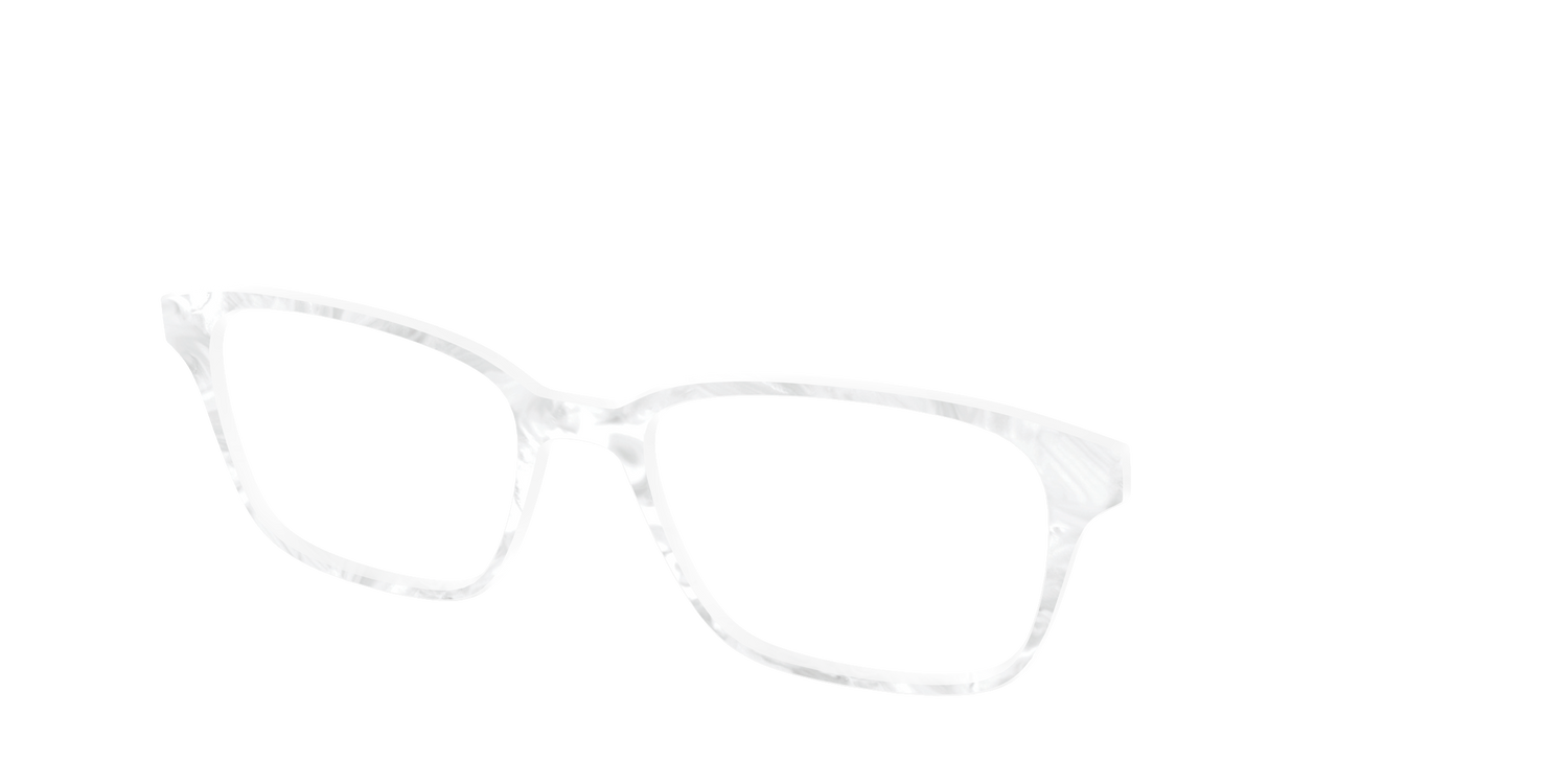 The White Pearlescent - Angle Top Image - Pair Eyewear