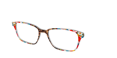 The Wildflower Tortoise - Angle Top Thumbnail - Pair Eyewear