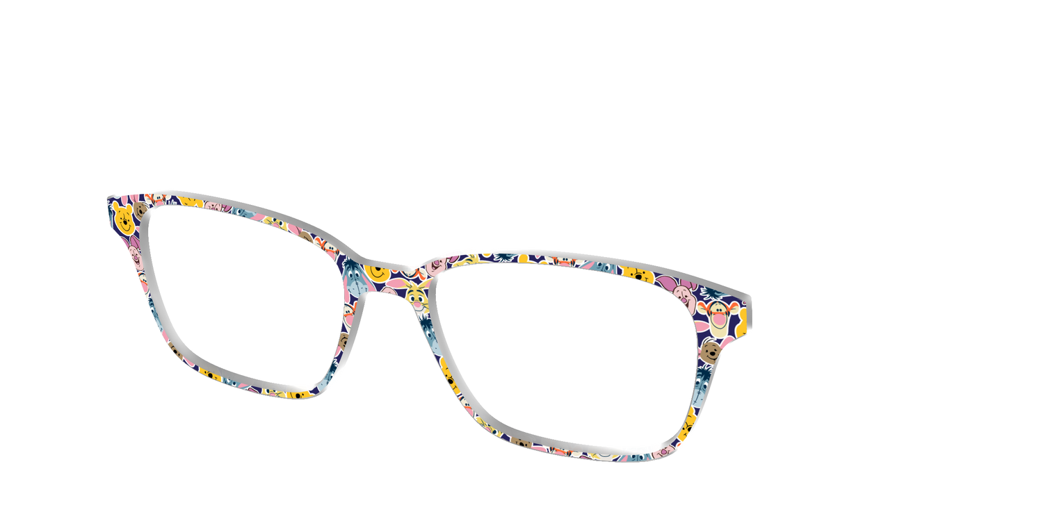 Winnie the Pooh & Friends Stickers - Angle Top Image - Pair Eyewear