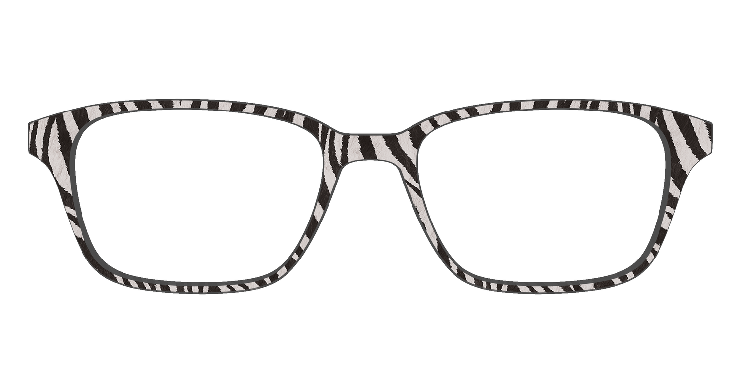 The Zebra Stripes - Front Top Image - Pair Eyewear