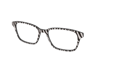 The Zebra Stripes - Angle Top Thumbnail - Pair Eyewear