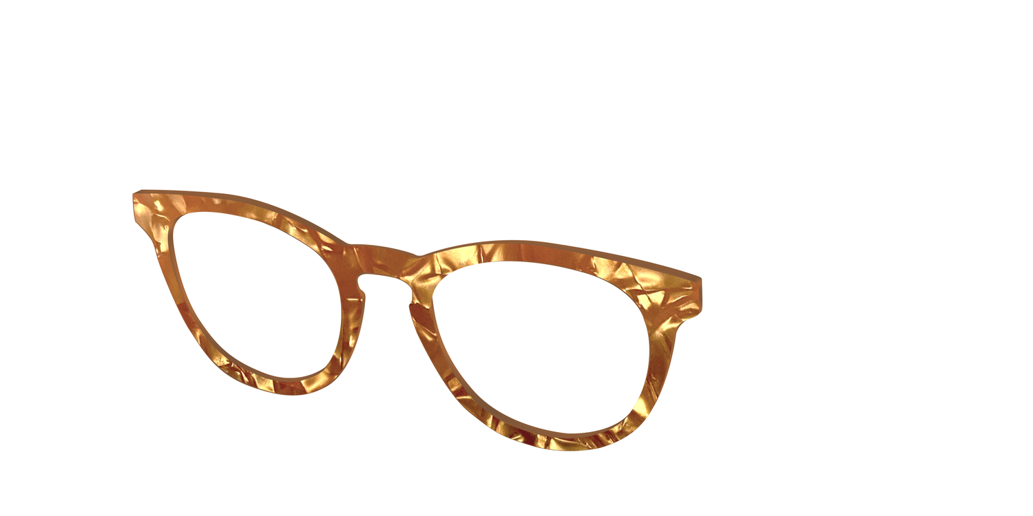 The Amber Pearl Marble - Angle Top Image - Pair Eyewear