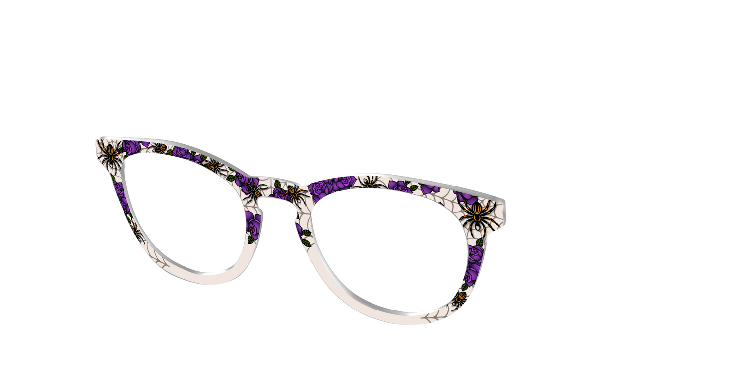 The Arachnid Rosebuds - Angle Top Image - Pair Eyewear