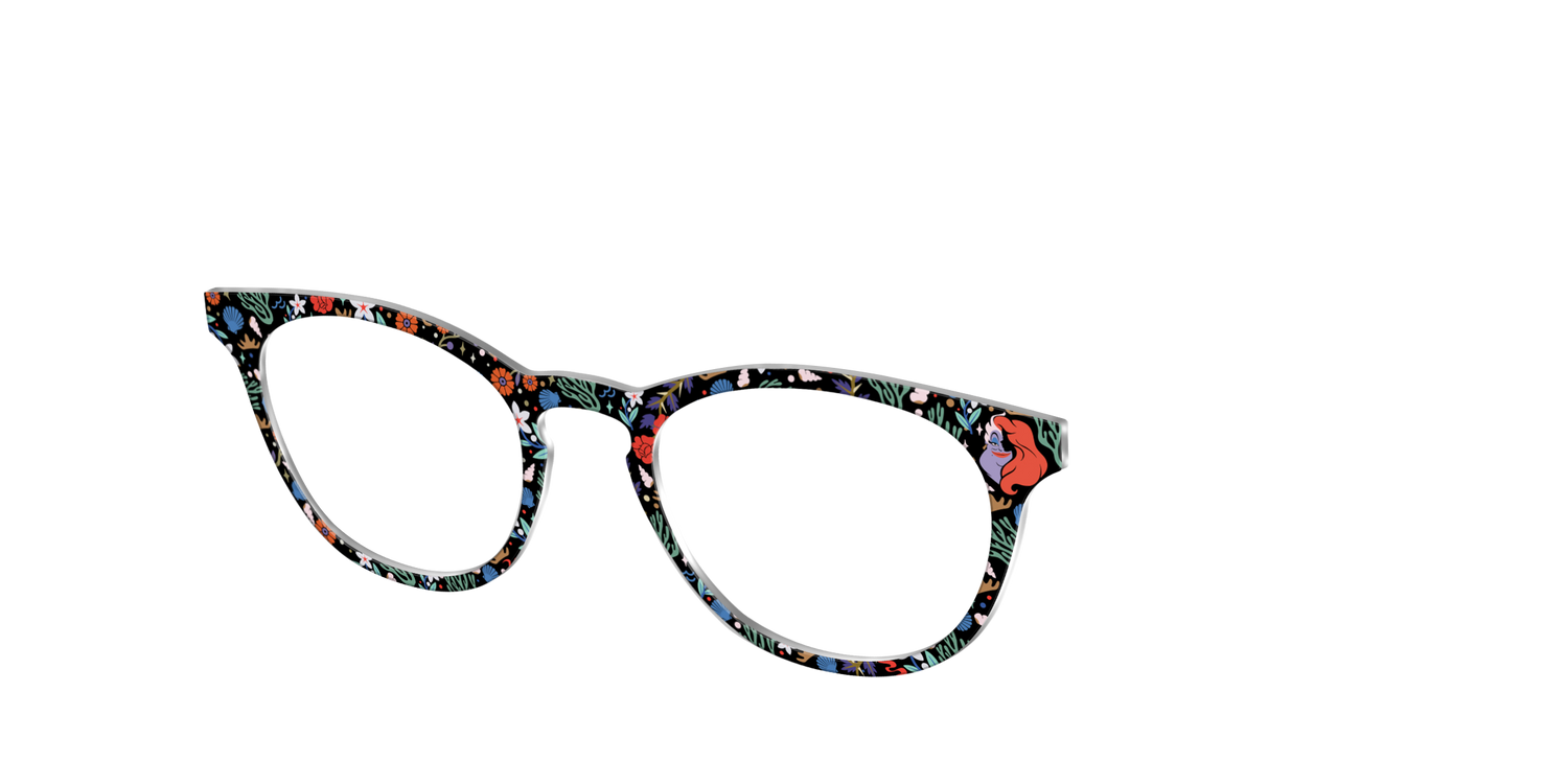 Ariel's Floral Reef - Angle Top Image - Pair Eyewear