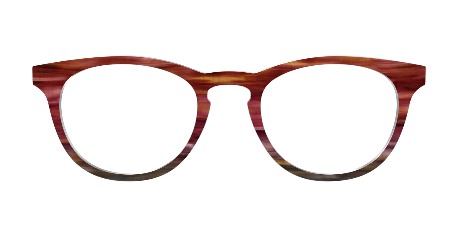 The Auburn Gradient Horn - Front Top Image - Pair Eyewear
