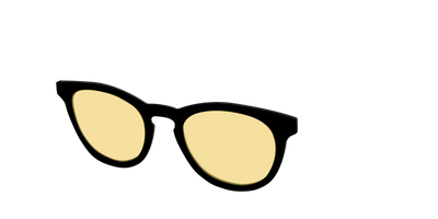 The Black with Driving Lens - Angle Top Thumbnail - Pair Eyewear