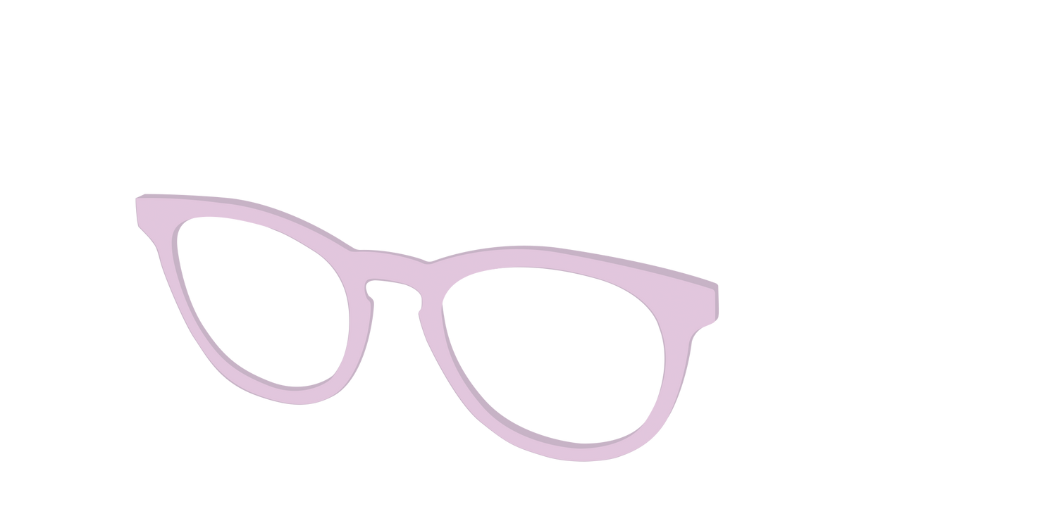 The Blush - Angle Top Image - Pair Eyewear