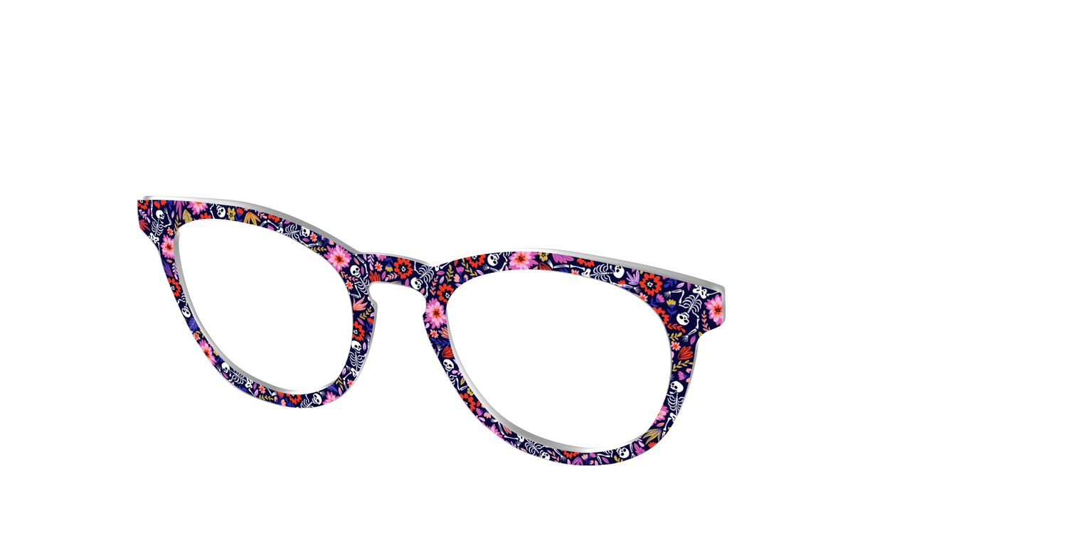 The Bone-Chilling Blossoms - Angle Top Image - Pair Eyewear