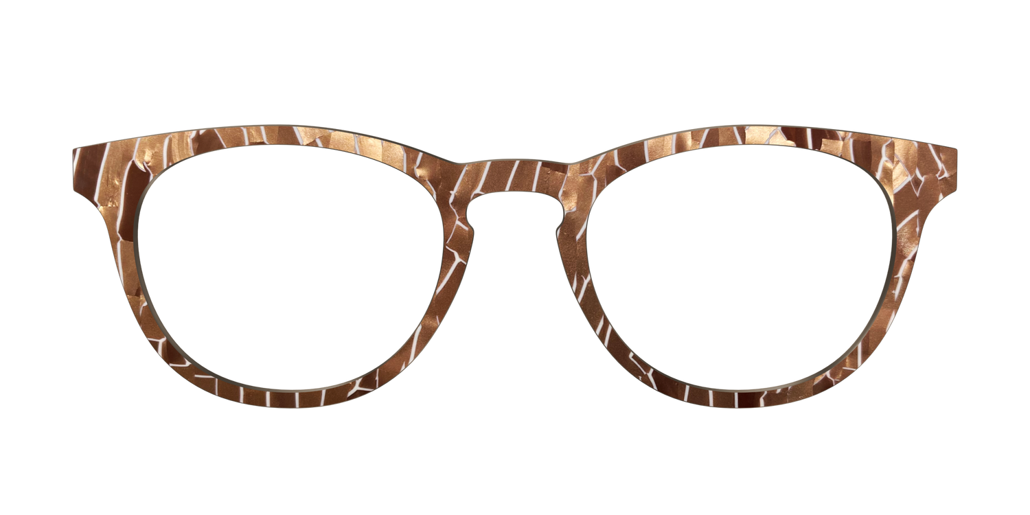 The Bronze Kintsugi - Front Top Image - Pair Eyewear