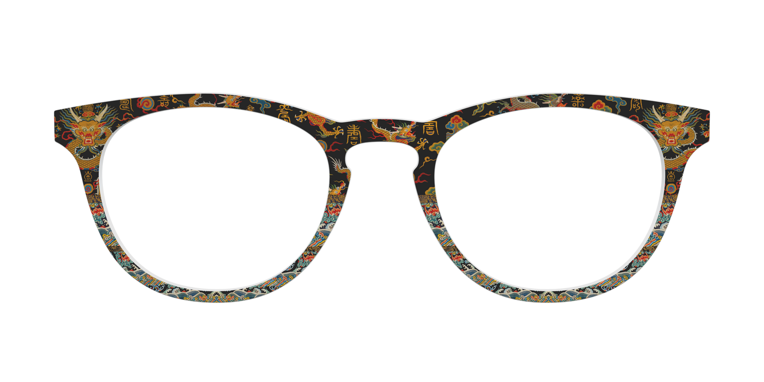 Chinese Dragons - Front Top Image - Pair Eyewear