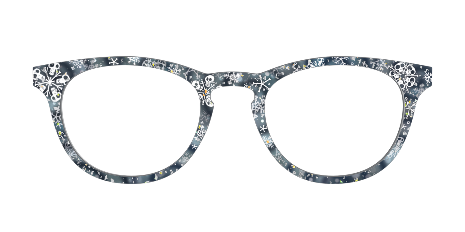 The Christmas Town Snow Globe with Holographic Glitter - Front Top Image - Pair Eyewear