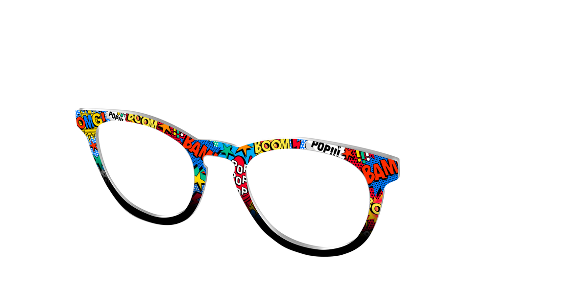 The Comic Strip - Angle Top Image - Pair Eyewear