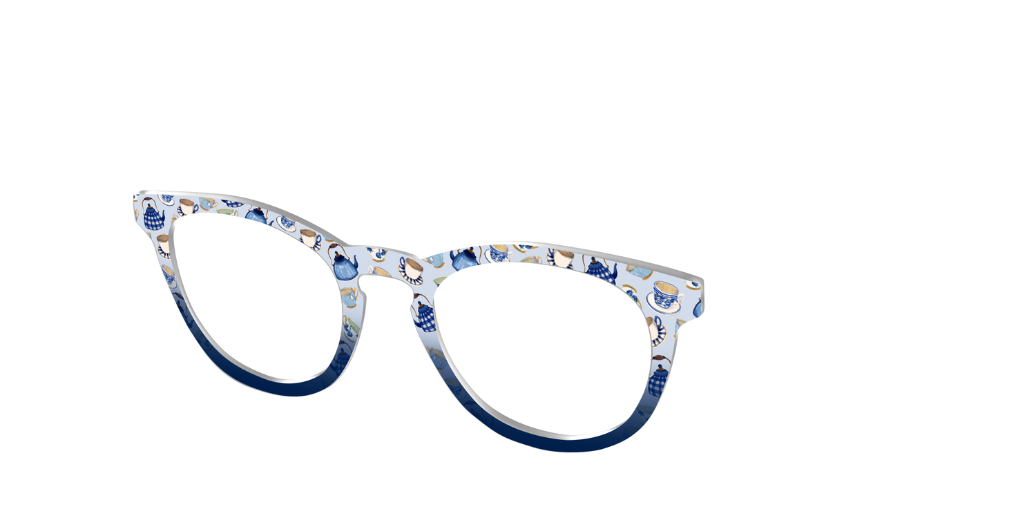 The Cozy Teacups - Angle Top Image - Pair Eyewear