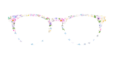 The Delicate Flower Crown with Butterfly Glitter - Front Top Thumbnail - Pair Eyewear