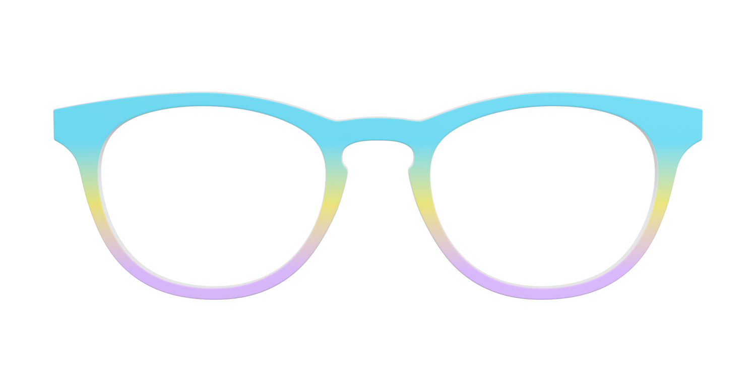 The Egg-cellent Gradient - Front Top Image - Pair Eyewear