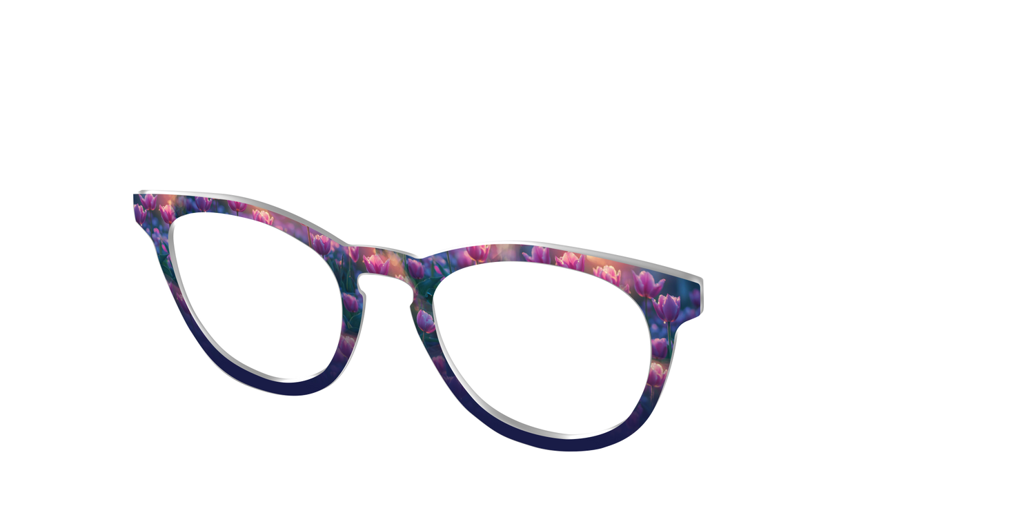 The Ethereal Blooms - Angle Top Image - Pair Eyewear