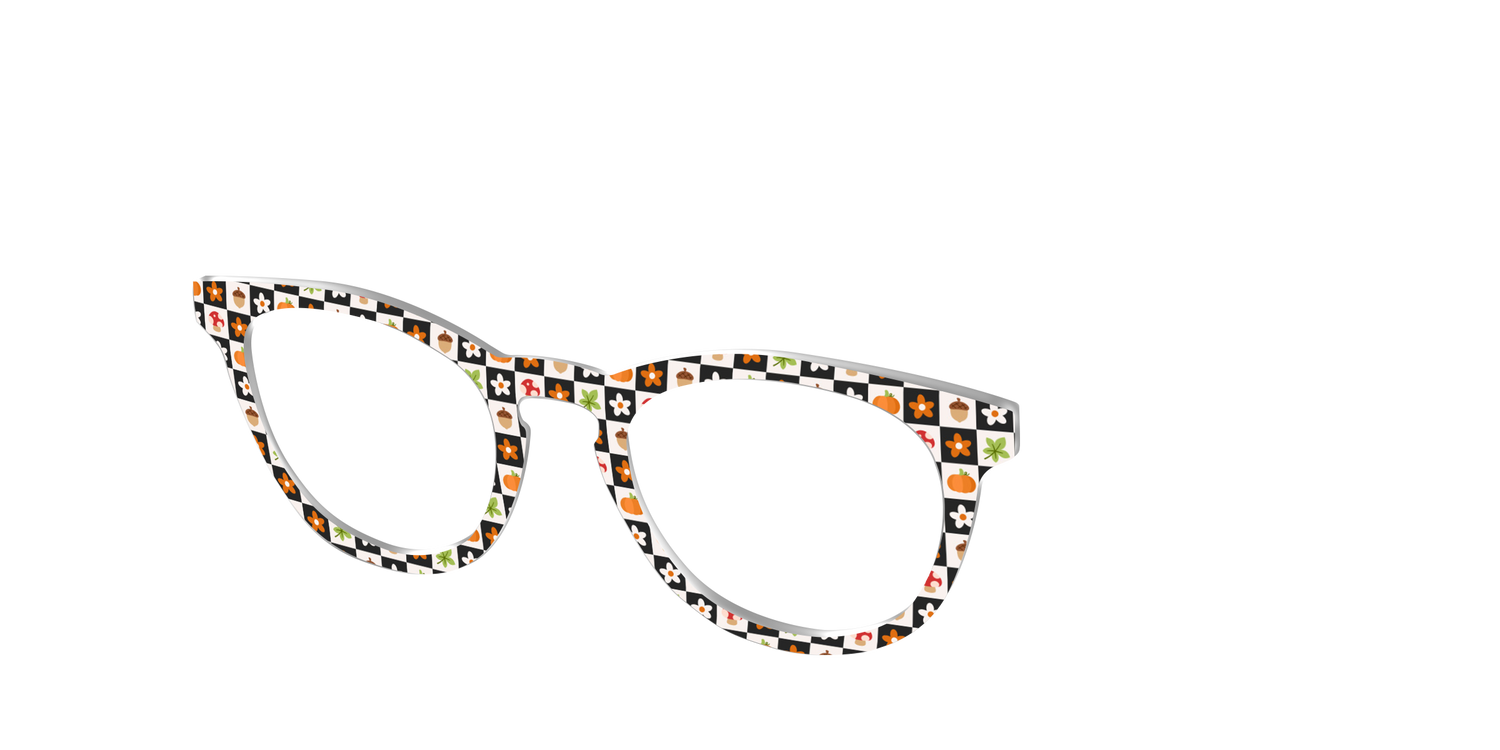 The Fall Festive Check - Angle Top Image - Pair Eyewear