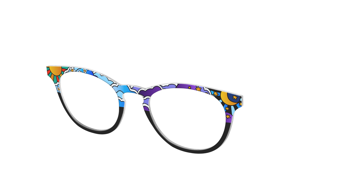 The Far Out Skies - Angle Top Image - Pair Eyewear