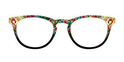 The Flamingo Stained Glass - Front Top Thumbnail - Pair Eyewear