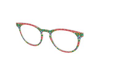 The Floral Ribbons - Angle Top Thumbnail - Pair Eyewear