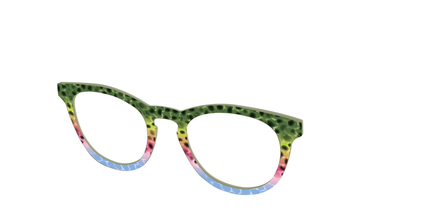 The Freshwater Trout Scales - Angle Top Image - Pair Eyewear