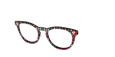 Frightfully Festive Shimmer - Angle Top Thumbnail - Pair Eyewear