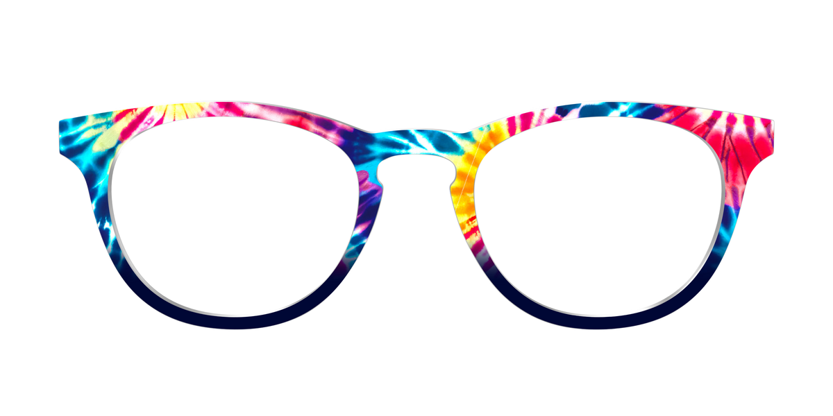 The Funky Tie-Dye - Front Top Image - Pair Eyewear