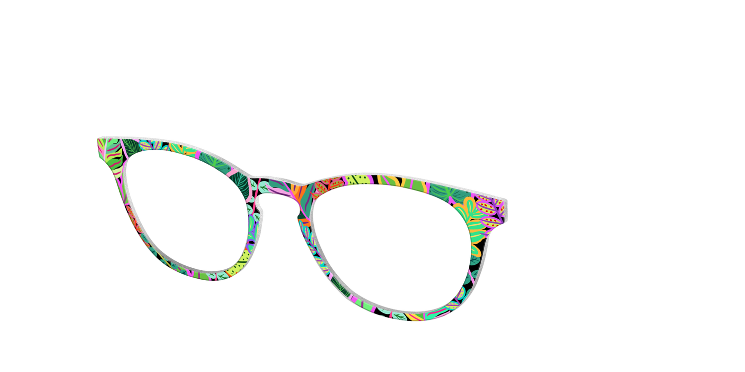 The Graphic Greenery - Angle Top Image - Pair Eyewear