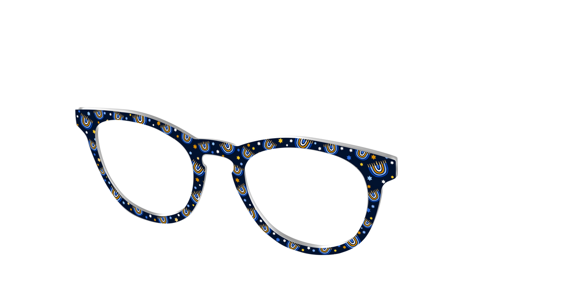 The Hanukkah Menorahs - Angle Top Image - Pair Eyewear