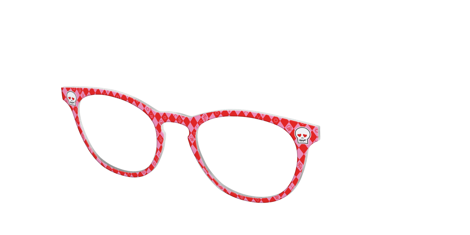 The Harley Quinn Suit - Angle Top Image - Pair Eyewear