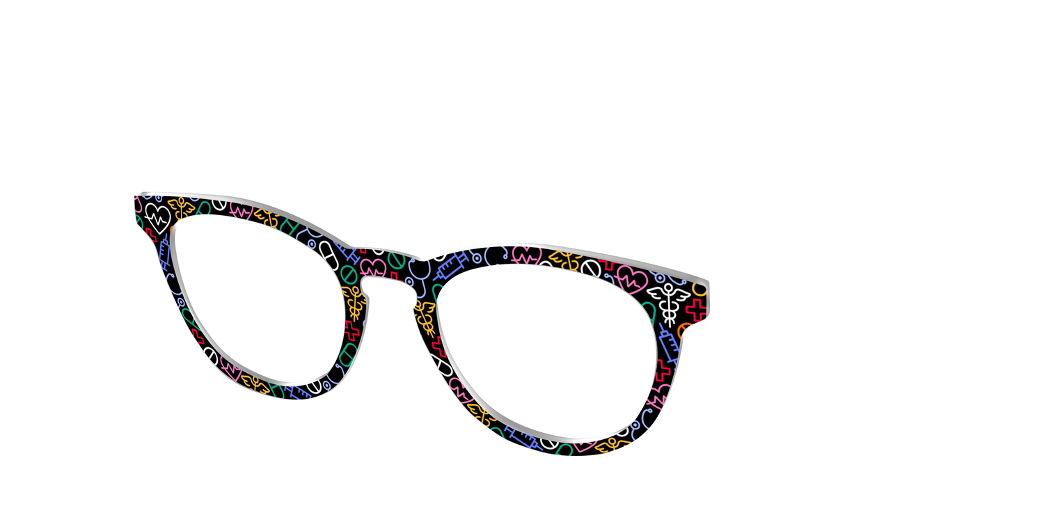 The Healing Arts - Angle Top Image - Pair Eyewear